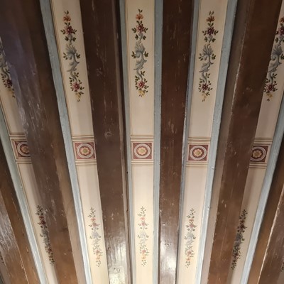 Decorazione travi - Risultato finale